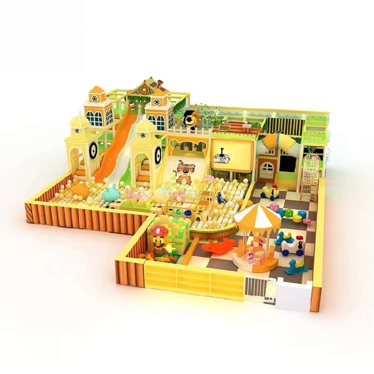 ملعب كرنفال اللعب اللين الداخلي