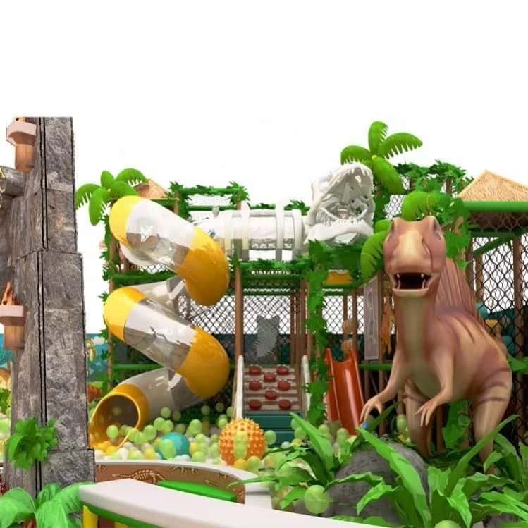 dinosaur themed playground
