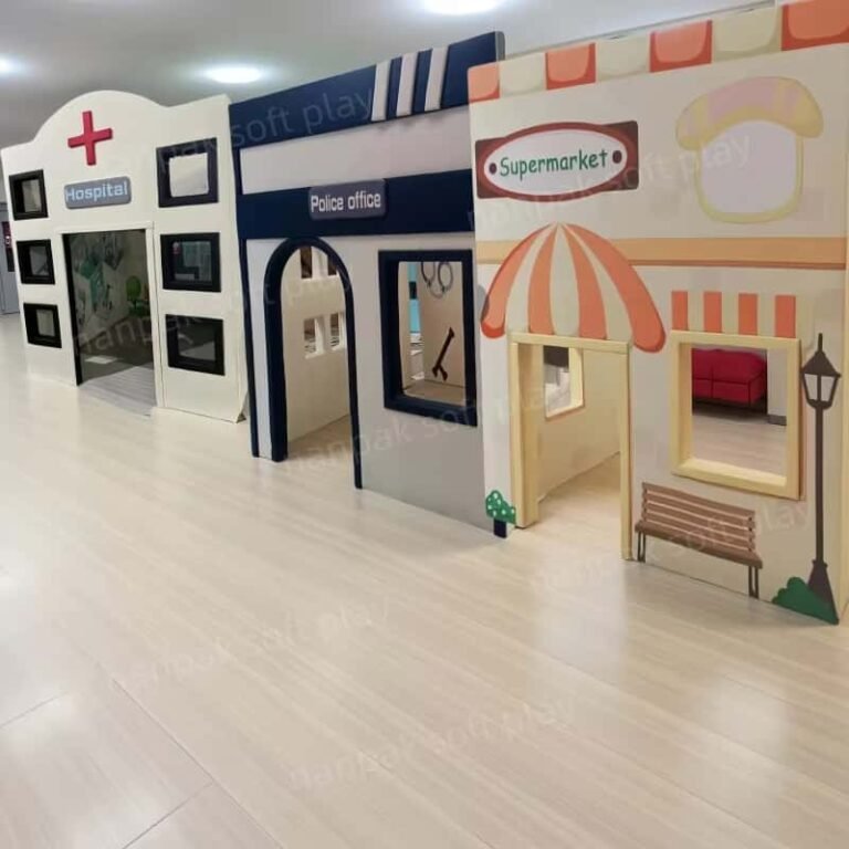 Wooden Role-Play Indoor Playground