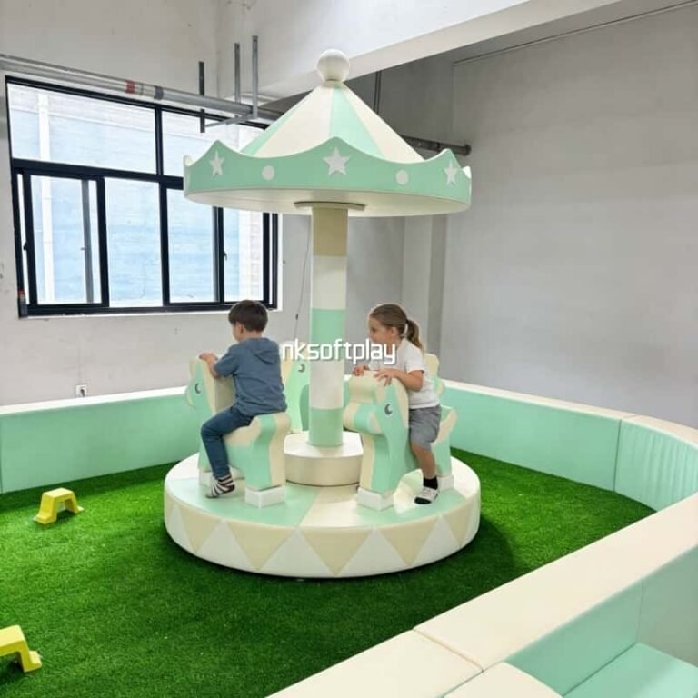 Wireless Remote Soft Play Merry Go Round