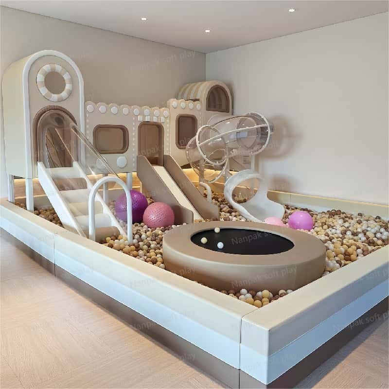 Spiral Slide Soft Play Equipment